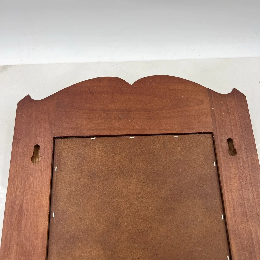 Norman Rockwell Perpetual Calendar Wood Wall Hanging Missing Number Tiles